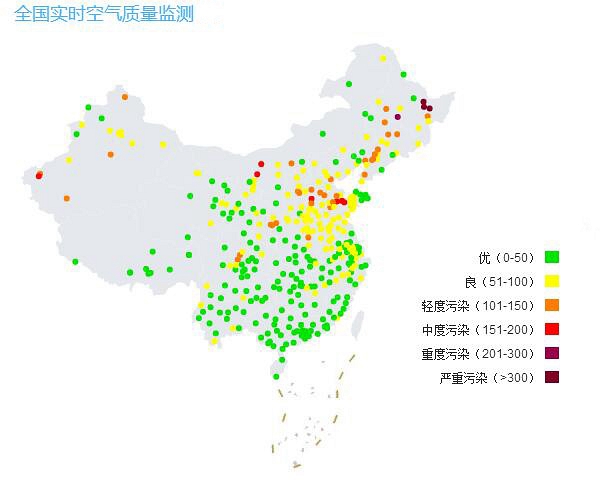 城市空氣質量